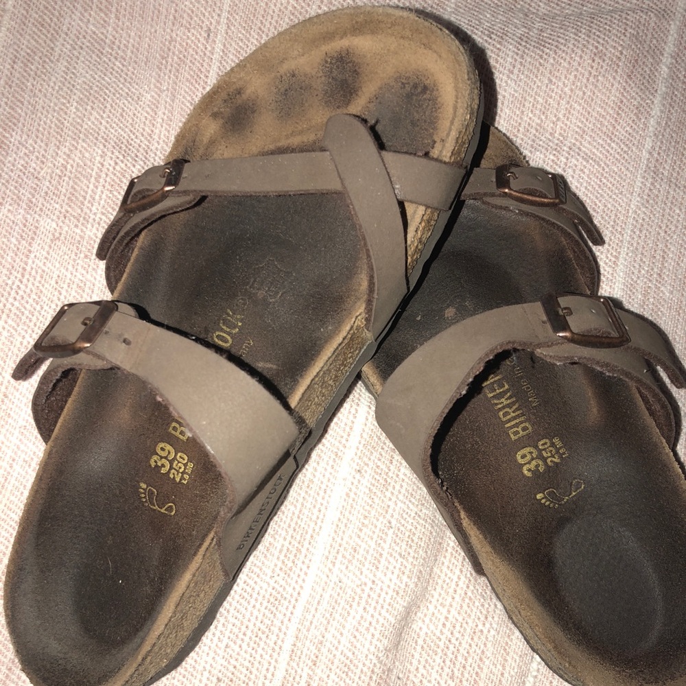 Birkenstock Mayari sandals- stone